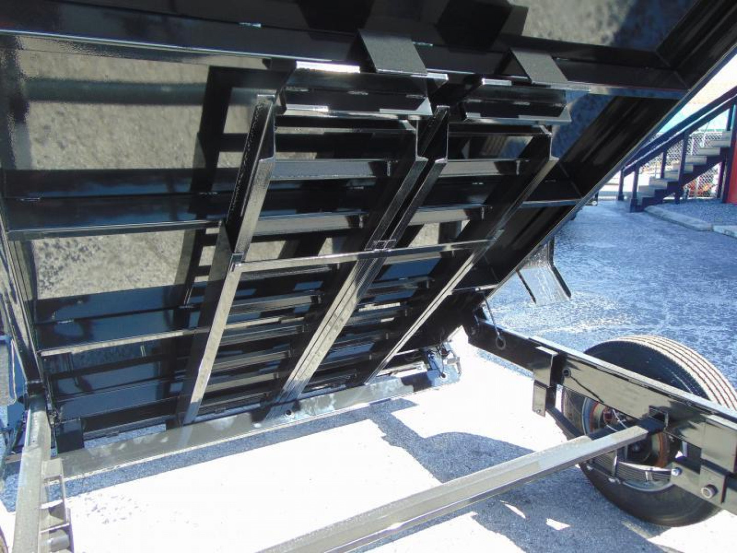 New Sure-Trac 82X16 16K Low Profile Telescopic Dump Trailer