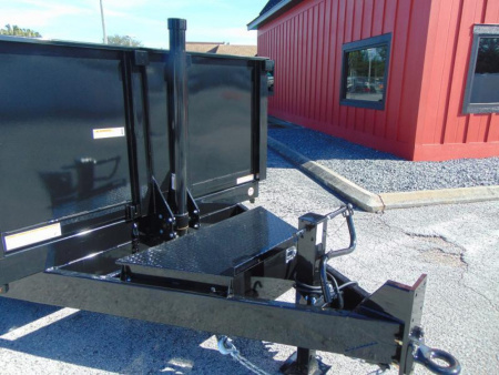 New Sure-Trac 82X16 16K Low Profile Telescopic Dump Trailer