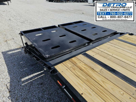 New 2025 Sure-Trac 102" x 40' (35+5) 30K HD Gooseneck Low Profile Beavertail Deckover Trailer