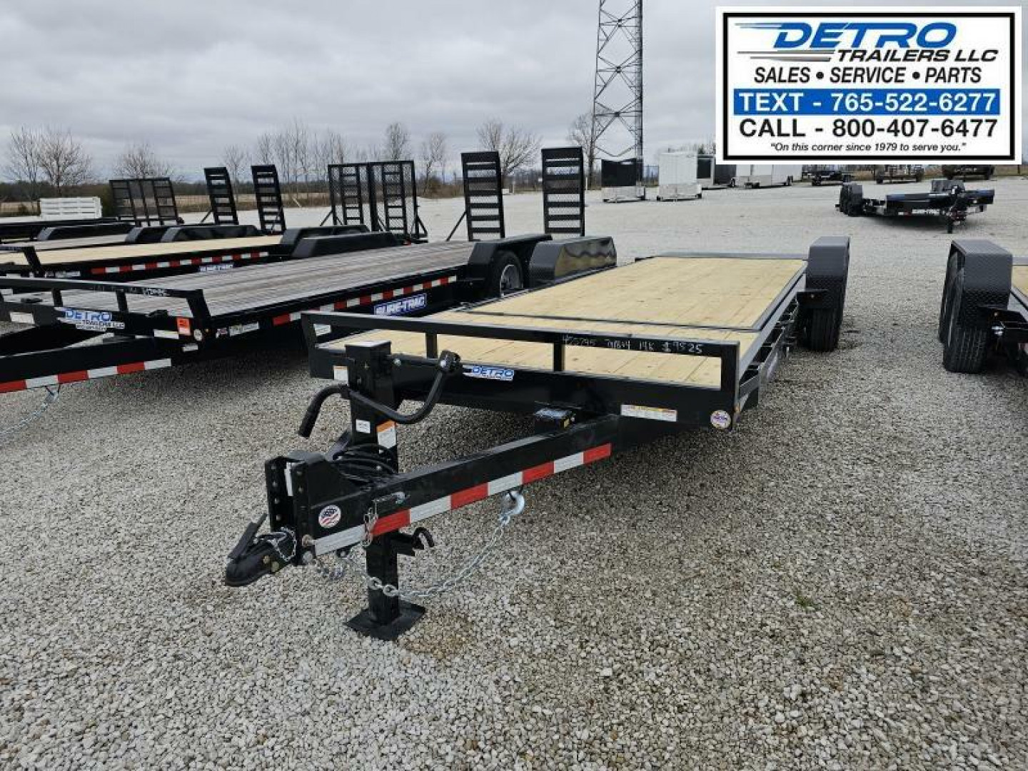 New 2025 Sure-Trac 7' x 22' (18+4) 14K Tilt Bed Equipment Trailer
