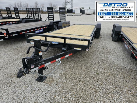New 2025 Sure-Trac 7' x 22' (18+4) 14K Tilt Bed Equipment Trailer