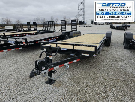 New 2025 Sure-Trac 7' x 22' (18+4) 14K Tilt Bed Equipment Trailer