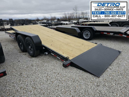 New 2025 Sure-Trac 7' x 22' (18+4) 14K Tilt Bed Equipment Trailer