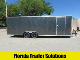 New Rock Solid Cargo 8.5X24 10k Enclosed Car/Racing Trailer