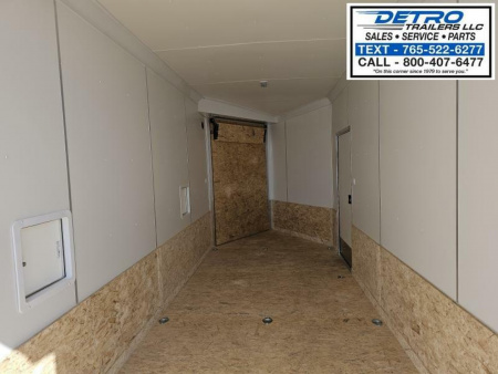 New 2025 Pace American 7' X 23' 7K Avalanche Aluminum Deluxe Enclosed Snowmobile Trailer