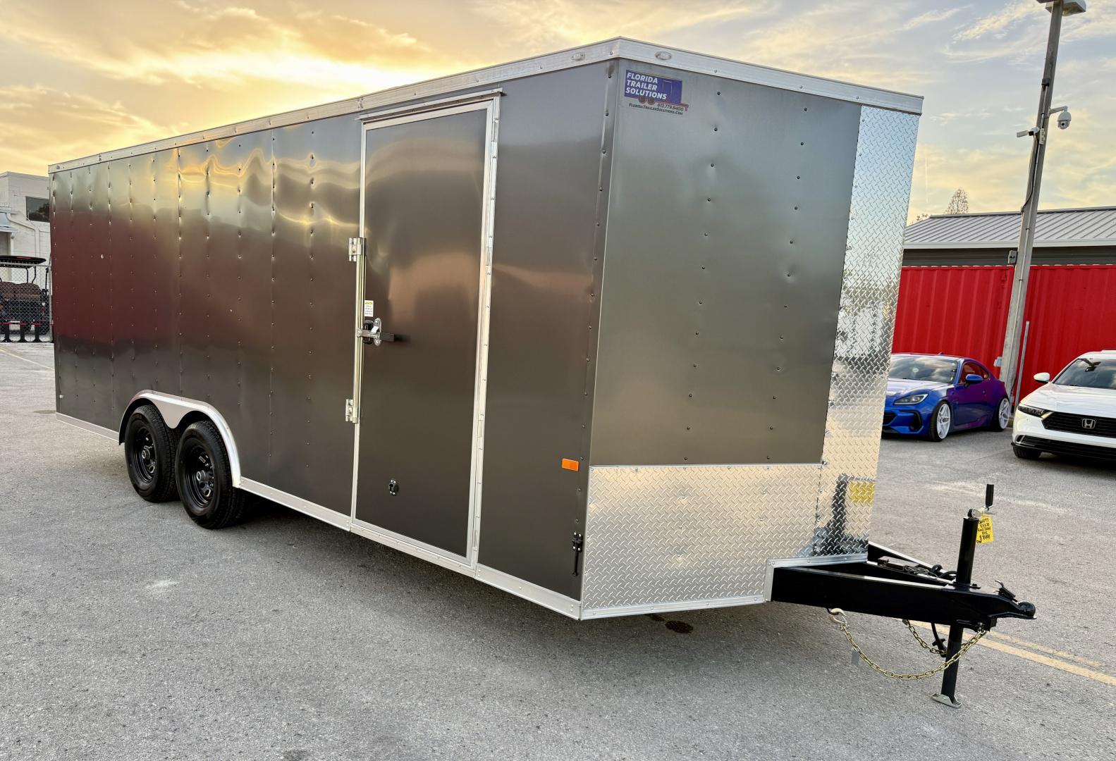 New Rock Solid Cargo 8.5X20TA 10k  Enclosed Car Trailer
