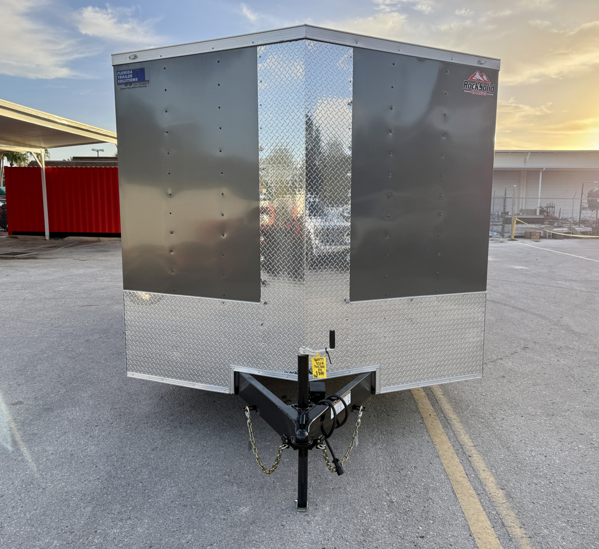 New Rock Solid Cargo 8.5X20TA 10k  Enclosed Car Trailer