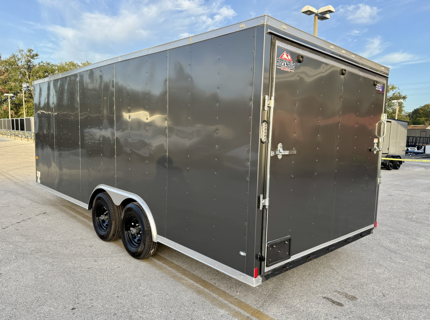 New Rock Solid Cargo 8.5X20TA 10k  Enclosed Car Trailer