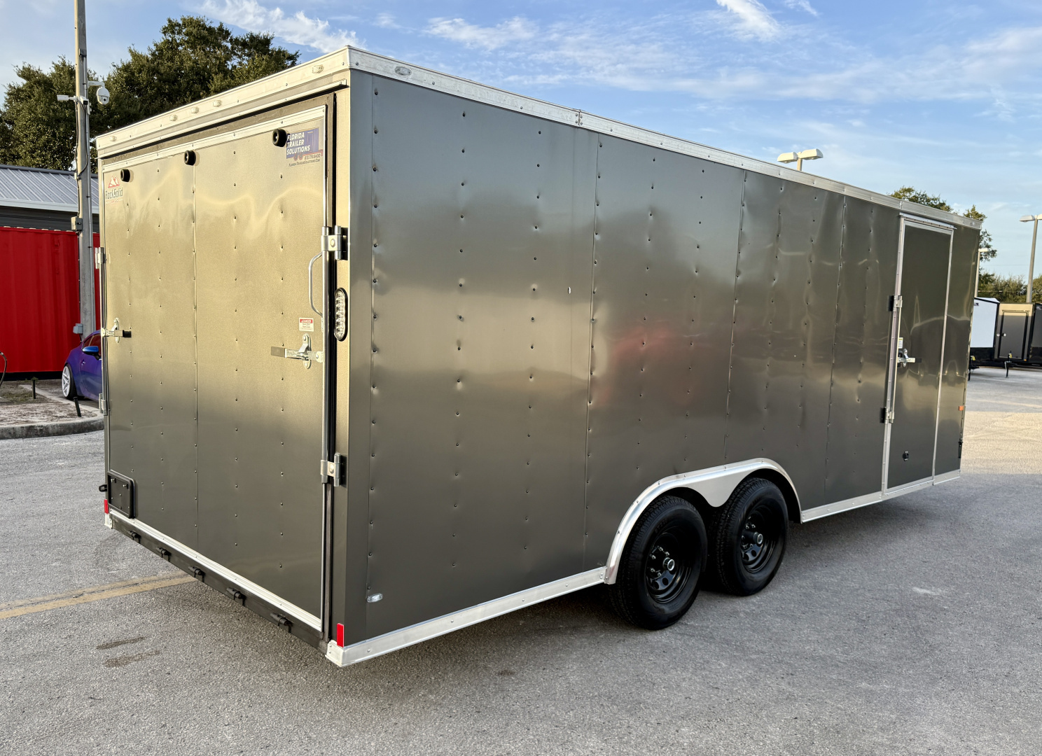 New Rock Solid Cargo 8.5X20TA 10k  Enclosed Car Trailer