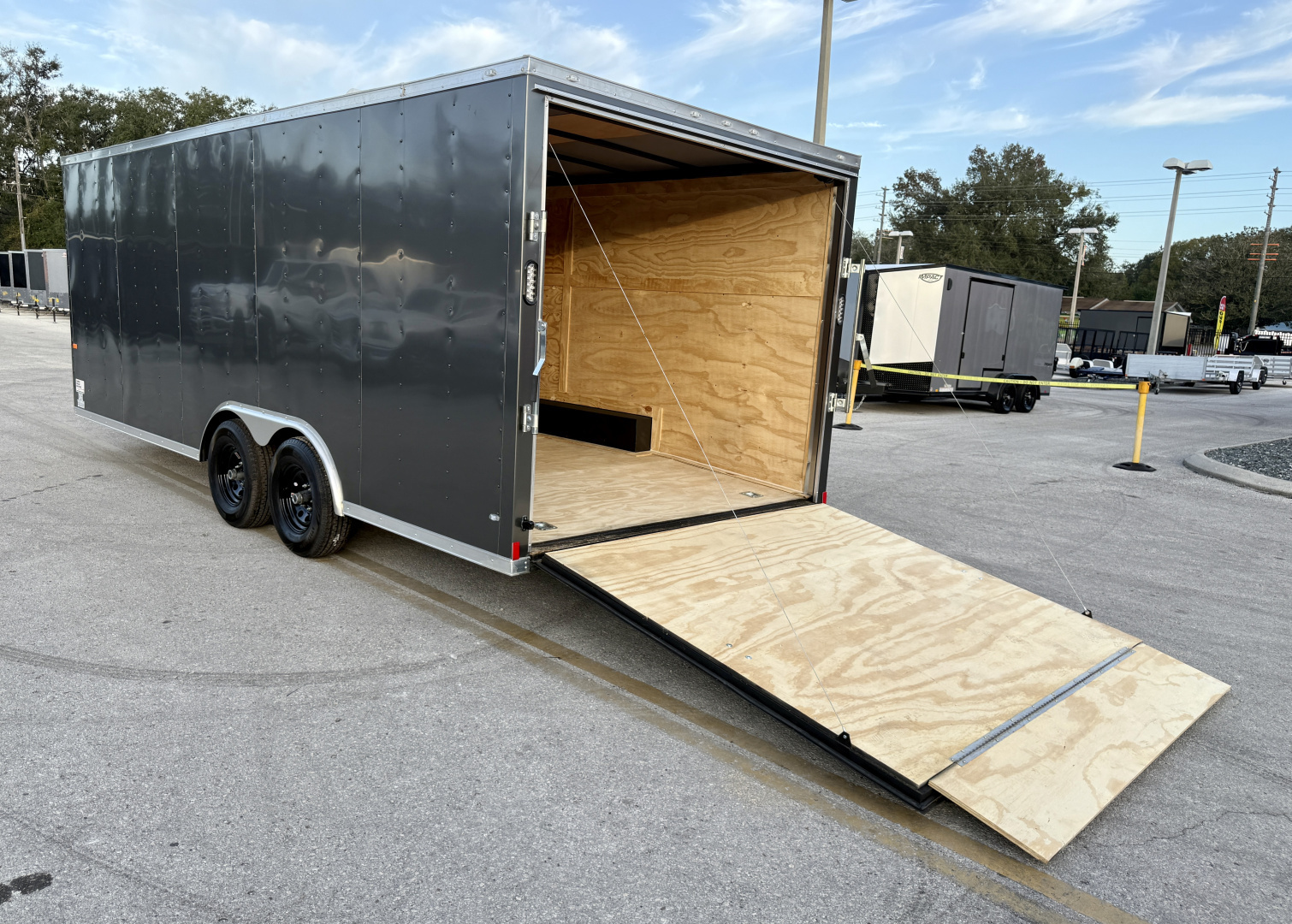 New Rock Solid Cargo 8.5X20TA 10k  Enclosed Car Trailer