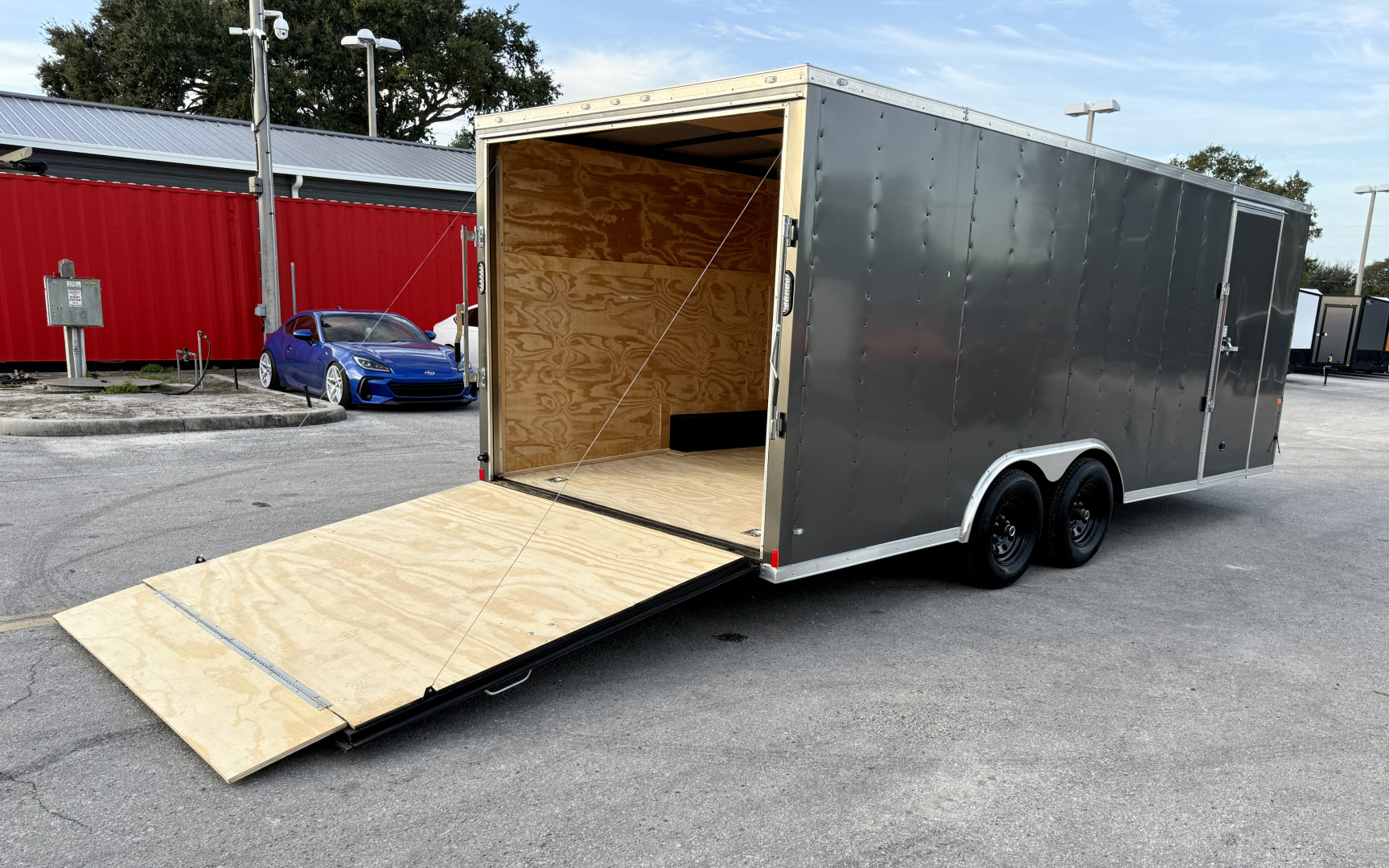 New Rock Solid Cargo 8.5X20TA 10k  Enclosed Car Trailer