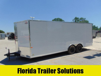 New Rock Solid Cargo 8.5X20TA 10k  Enclosed Car Trailer w/.080 Polycore