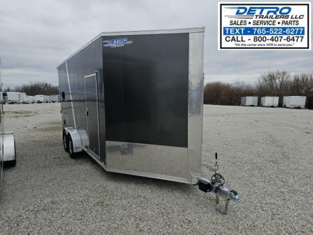 New 2025 Pace American 7' X 23' 7K Avalanche Aluminum Deluxe Snowmobile Trailer