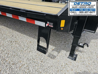 New 2025 Sure-Trac 102" x 25' (20+5) 25.9K HD Gooseneck Low Profile Beavertail Deckover Trailer