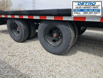 New 2025 Sure-Trac 102" x 25' (20+5) 25.9K HD Gooseneck Low Profile Beavertail Deckover Trailer