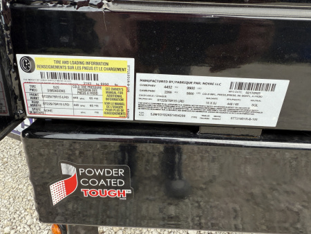 New Sure-Trac 6X10 10K Single Ram Dump Trailer