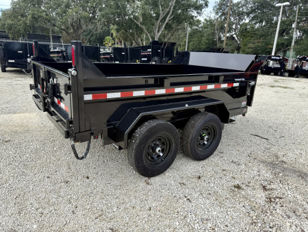 New Sure-Trac 6X10 10K Single Ram Dump Trailer