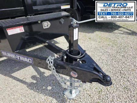 New 2025 Sure-Trac 6' x 10' 10K Single Ram SD Low Profile Dump Trailer