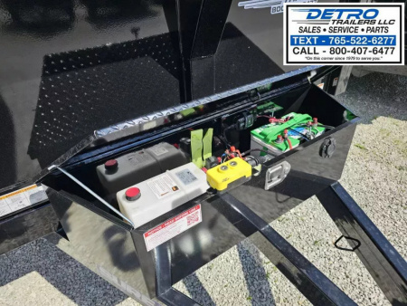 New 2025 Sure-Trac 6' x 10' 10K Single Ram SD Low Profile Dump Trailer