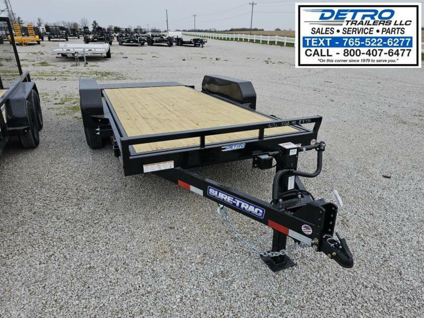 New 2025 Sure-Trac 82" x 16' 14K Full Bed Tilt Equipment Trailer