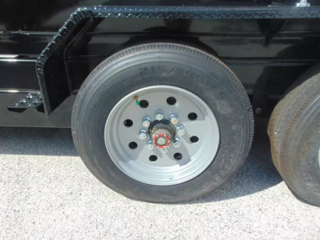 New Sure-Trac 82X16 16K Low Profile Telescopic Dump Trailer w/Hydraulic Jack & 4' Sidewalls