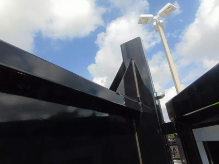 New Sure-Trac 82X16 16K Low Profile Telescopic Dump Trailer w/Hydraulic Jack & 4' Sidewalls