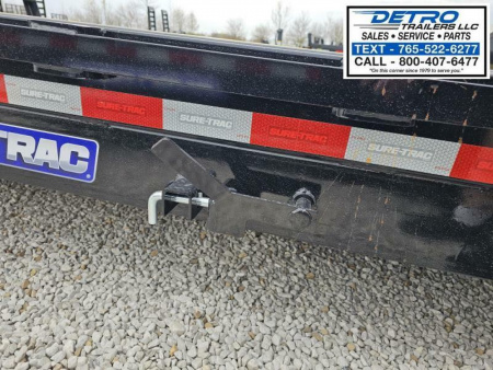 New 2025 Sure-Trac 82" x 22' (18+4) 14K Split Bed Tilt Equipment Trailer