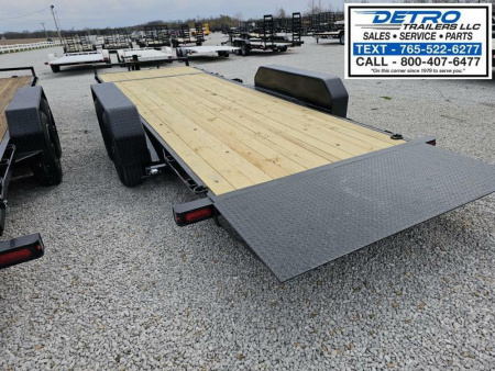 New 2025 Sure-Trac 82" x 22' (18+4) 14K Split Bed Tilt Equipment Trailer