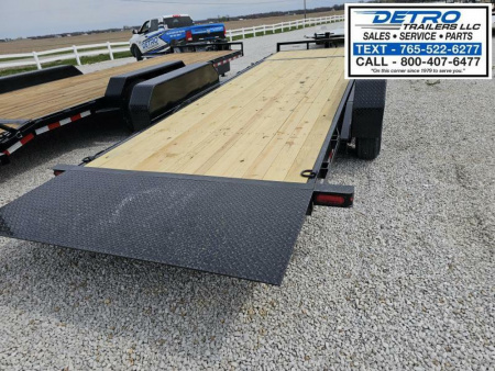 New 2025 Sure-Trac 82" x 22' (18+4) 14K Split Bed Tilt Equipment Trailer