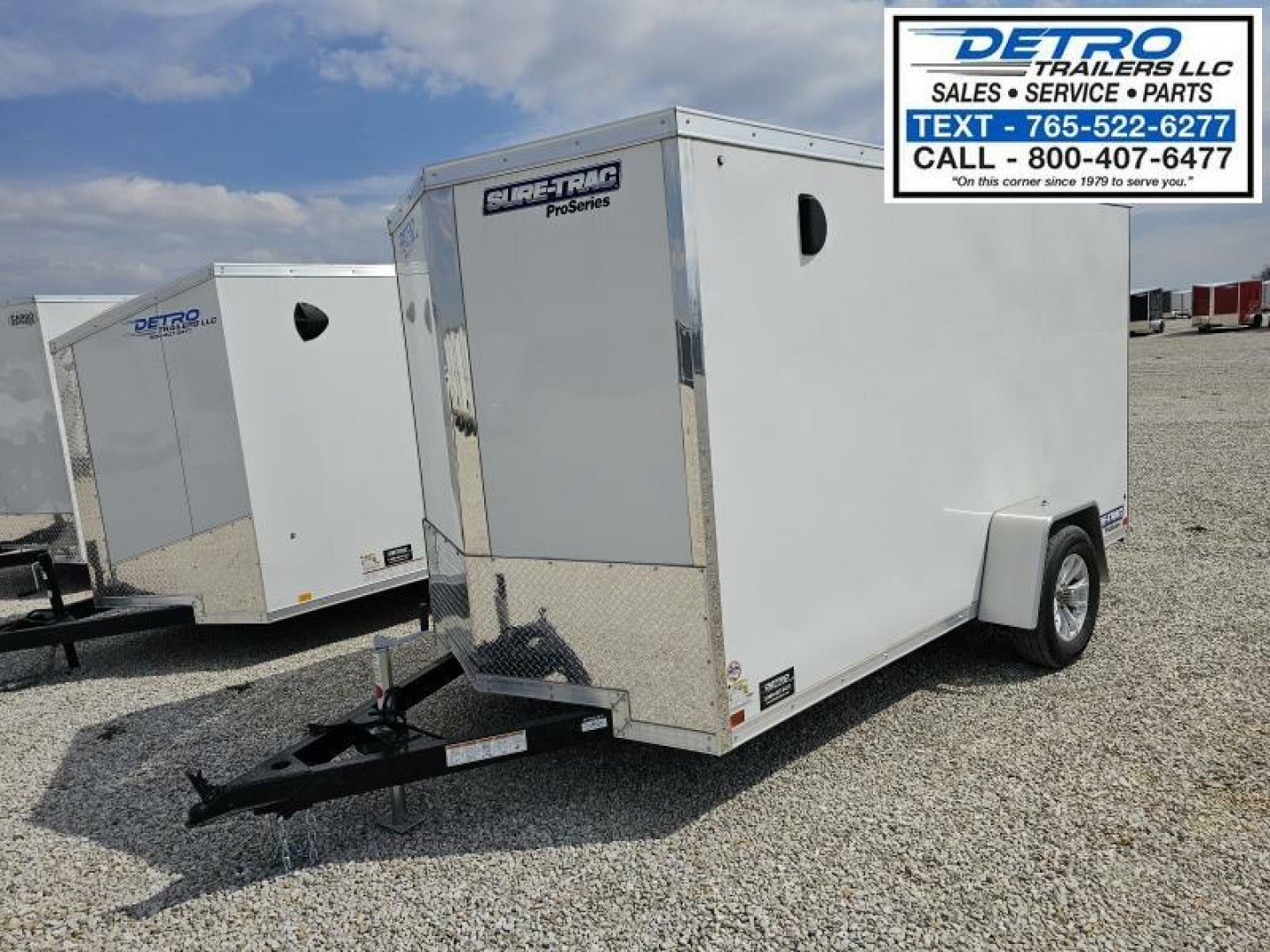 New 2025 Sure-Trac Pro Series 6 x 12 3K Ramp Door Series Cargo / Enclosed Trailer