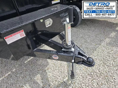 New 2025 Sure-Trac 6' x 10' 10K Single Ram SD Deckover Dump Trailer