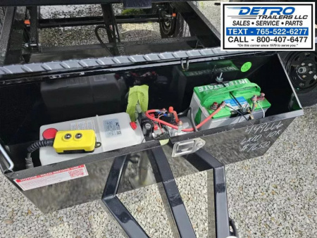 New 2025 Sure-Trac 6' x 10' 10K Single Ram SD Deckover Dump Trailer