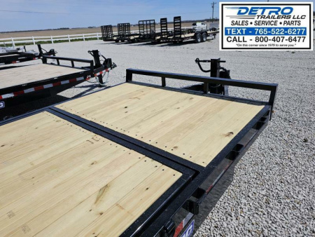 New 2025 Sure-Trac 82" x 20' (16+4) 14K Split Bed Tilt Deck Equipment Trailer