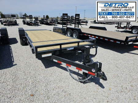 New 2025 Sure-Trac 82  x 20' (16+4) 14K Split Bed Tilt Deck Equipment Trailer
