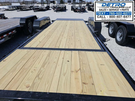 New 2025 Sure-Trac 82" x 20' (16+4) 14K Split Bed Tilt Deck Equipment Trailer