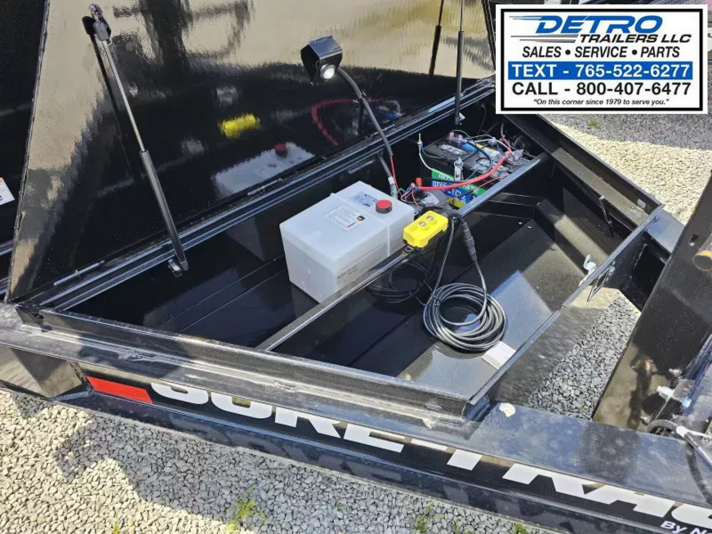 New 2025 Sure-Trac 82" x 14' 17.6K Telescopic Pro Series Dump Trailer w/ 4ft Sides