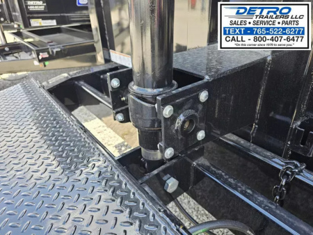 New 2025 Sure-Trac 82" x 14' 17.6K Telescopic Pro Series Dump Trailer w/ 4ft Sides