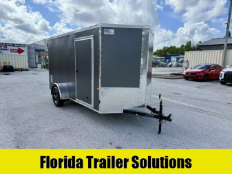 New Rock Solid Cargo 6X12 Single Axle Enclosed Cargo Trailer w/.080 Polycore