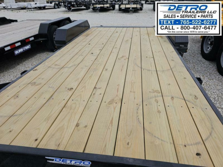 New 2025 Cam Superline 18' 3.5 Ton Wood Deck Car Hauler Trailer