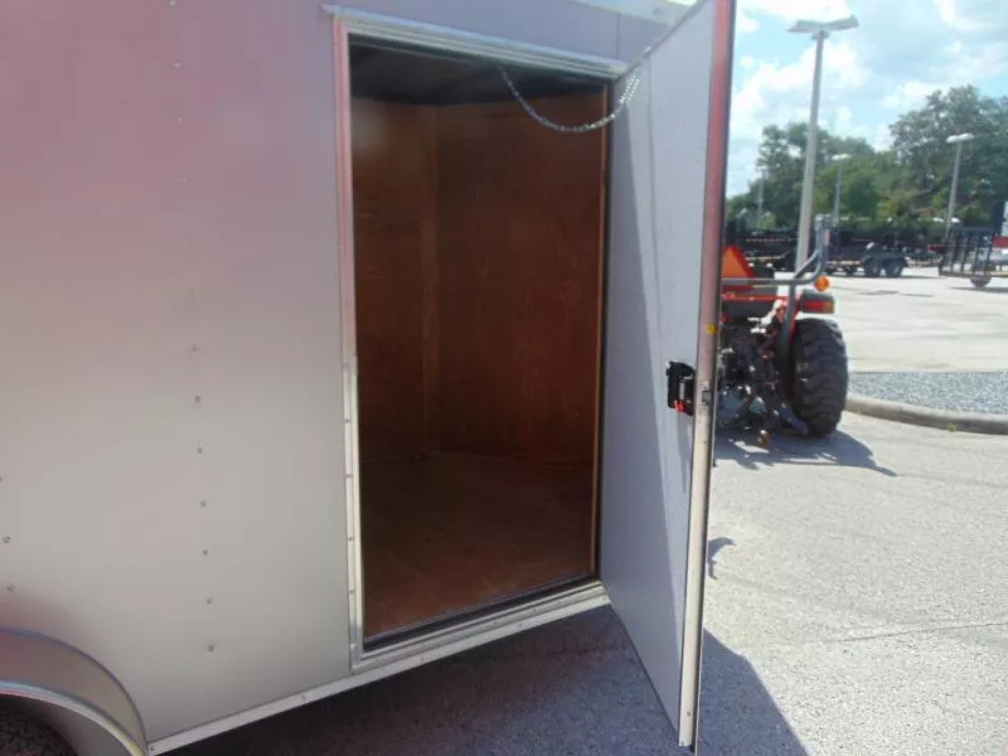 New Rock Solid Cargo 6X12 Single Axle Enclosed Cargo Trailer w/.080 Polycore