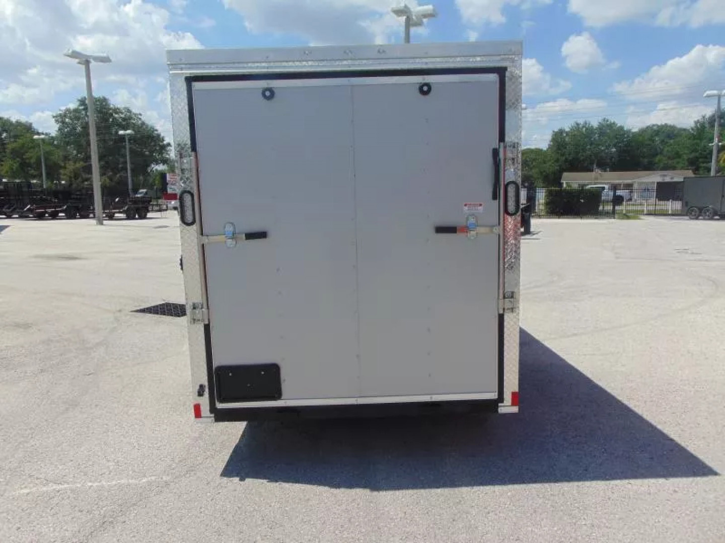 New Rock Solid Cargo 6X12 Single Axle Enclosed Cargo Trailer w/.080 Polycore