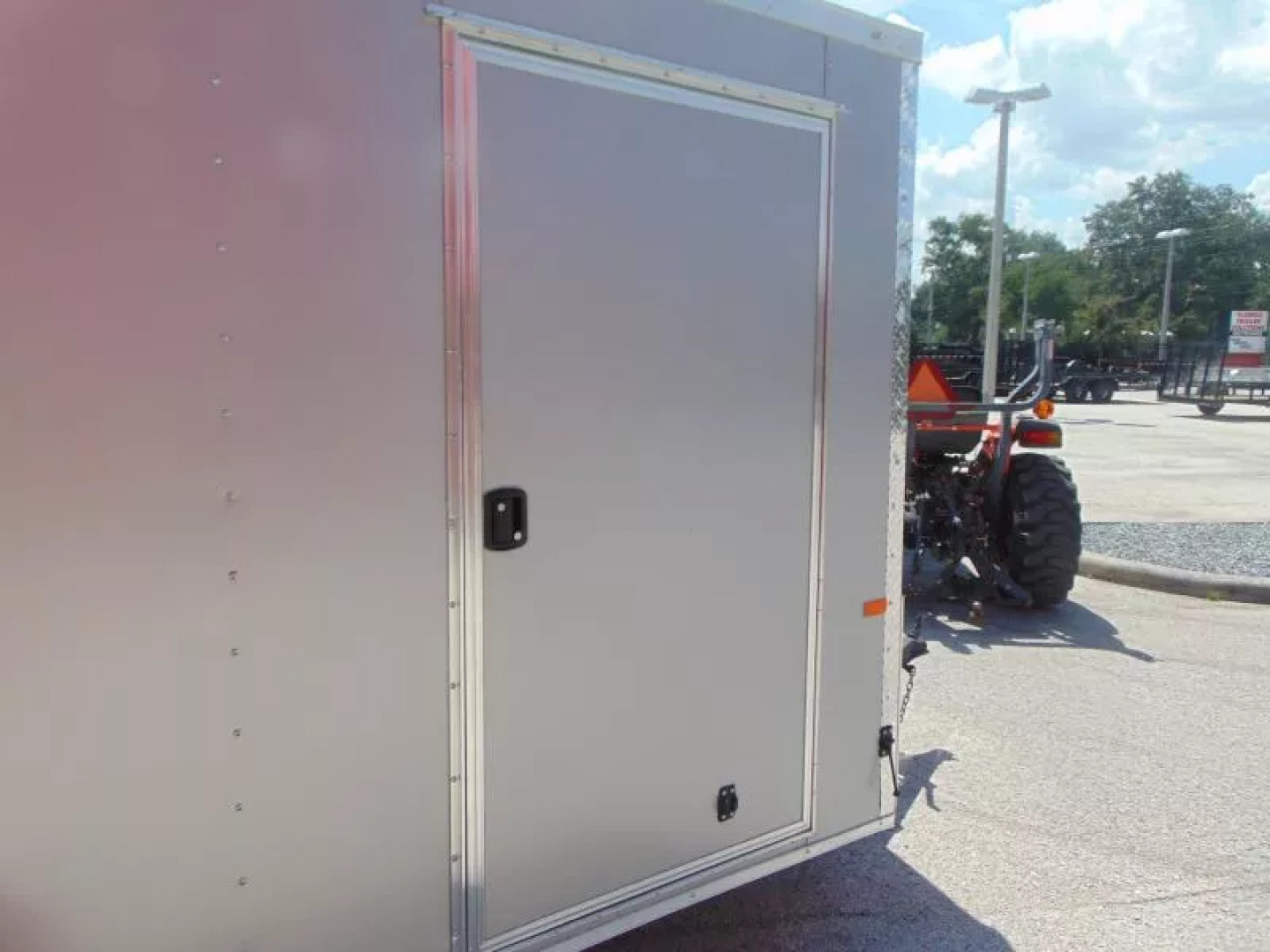 New Rock Solid Cargo 6X12 Single Axle Enclosed Cargo Trailer w/.080 Polycore