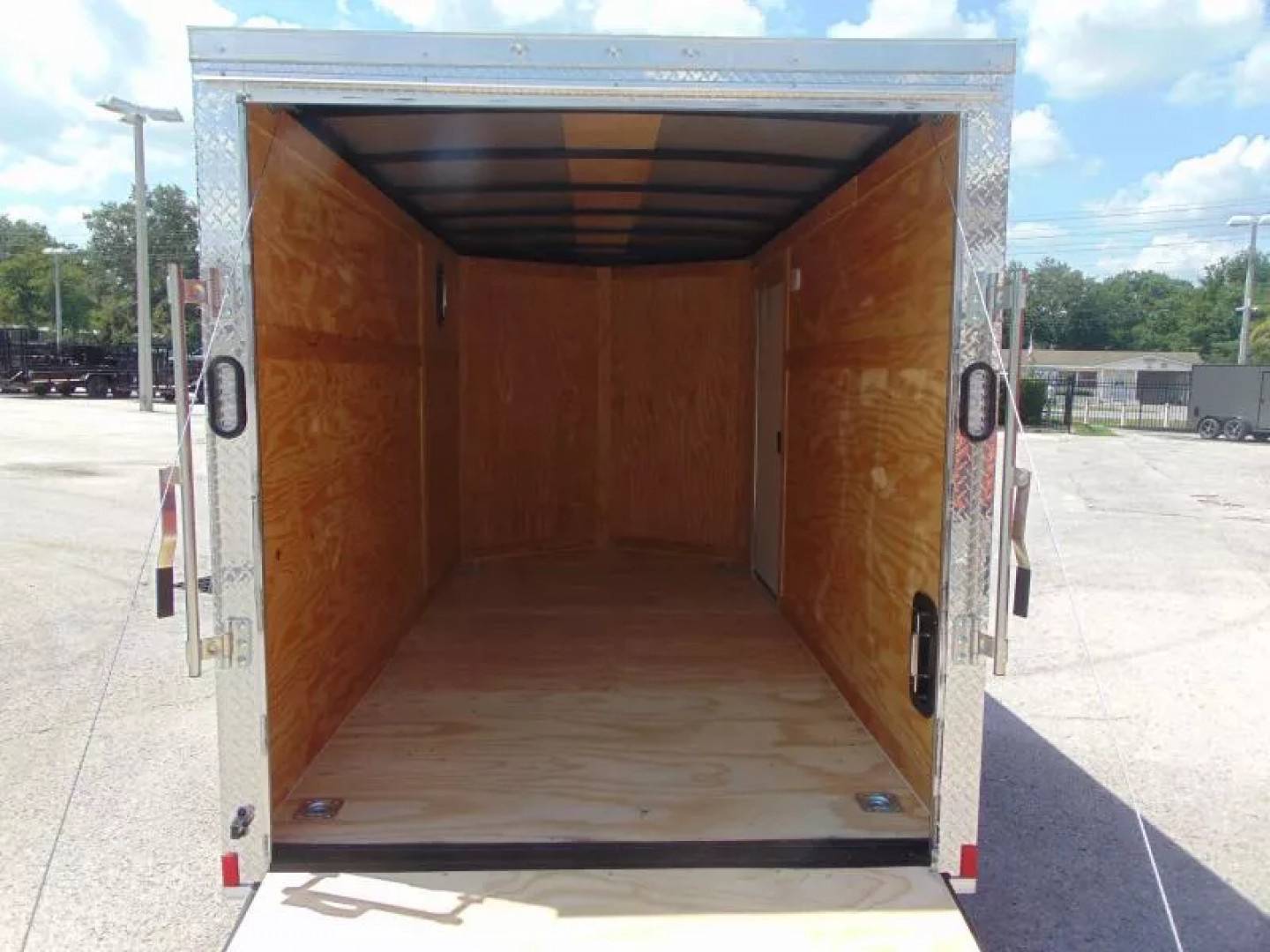 New Rock Solid Cargo 6X12 Single Axle Enclosed Cargo Trailer w/.080 Polycore