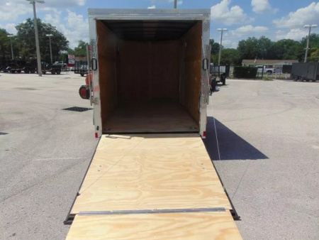 New Rock Solid Cargo 6X12 Single Axle Enclosed Cargo Trailer w/.080 Polycore