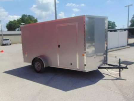 New Rock Solid Cargo 6X12 Single Axle Enclosed Cargo Trailer w/.080 Polycore