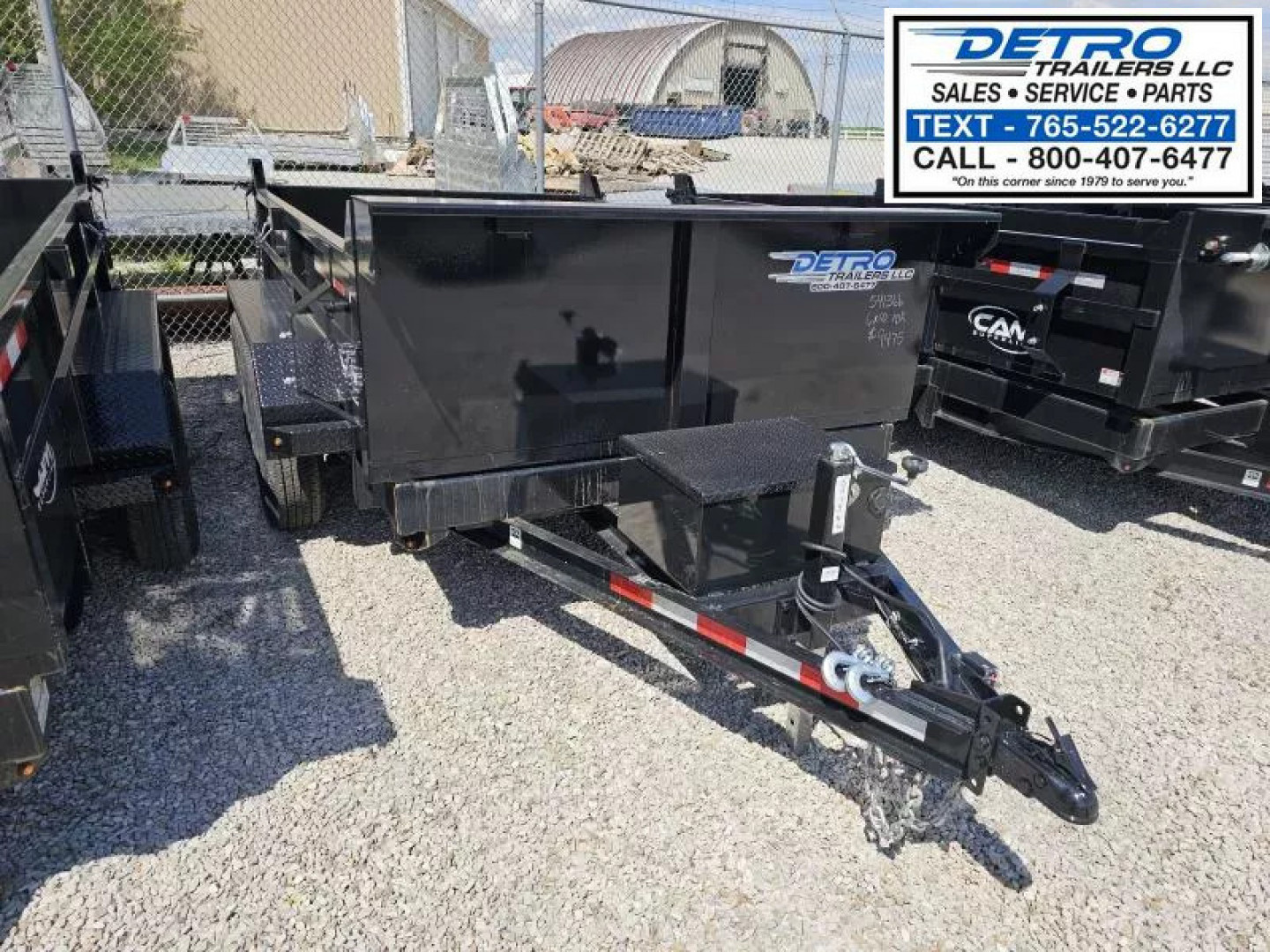 New 2025 Cam Superline 72" x 10' 10K Std Duty Single Ram Dump Trailer