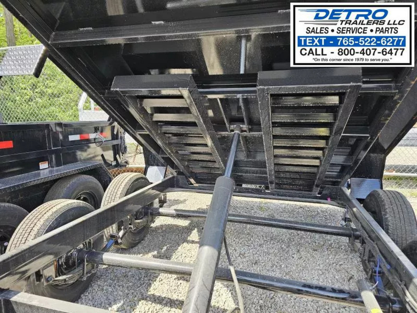 New 2025 Cam Superline 72" x 10' 10K Std Duty Single Ram Dump Trailer