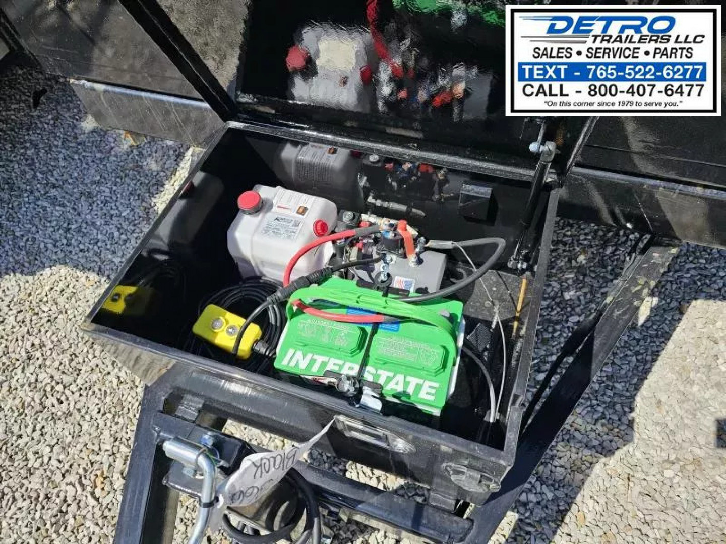 New 2025 Cam Superline 72" x 10' 10K Std Duty Single Ram Dump Trailer