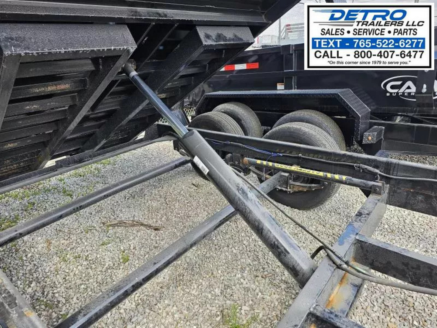 New 2025 Cam Superline 72" x 12' 10K Std Duty Single Ram Dump Trailer