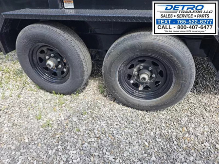 New 2025 Cam Superline 72" x 12' 10K Std Duty Single Ram Dump Trailer